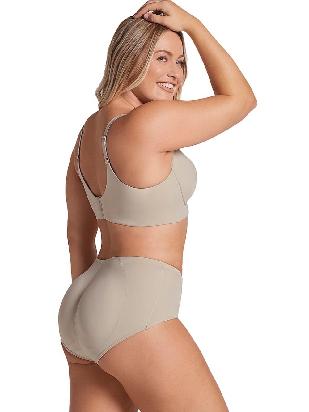 Leonisa Magic Butt Lift Padded Panty Beige M NWT